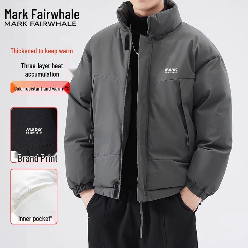 Mark Fairwhale Men's Padded Warm American Style Jacket