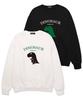 Baligeiteu Dinosaur Oversized Sweatshirt (Bls012) White