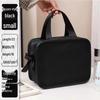 MDNG Imitation Cotton Linen Portable Travel Cosmetic Bag