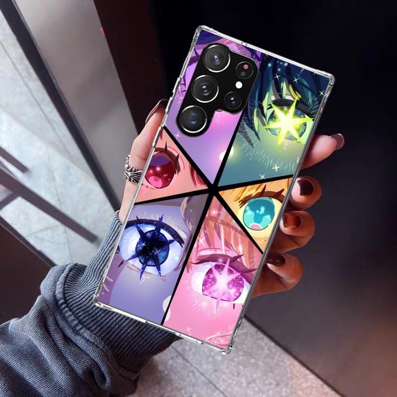 

Oshi No Ko Phone Case For Samsung Galaxy S26 S25 Edge S24 S23 Ultra S22 Plus S21 S20 FE Soft TPU Back Cover Funda Galaxy S25 Edg Samsung S26 Plus