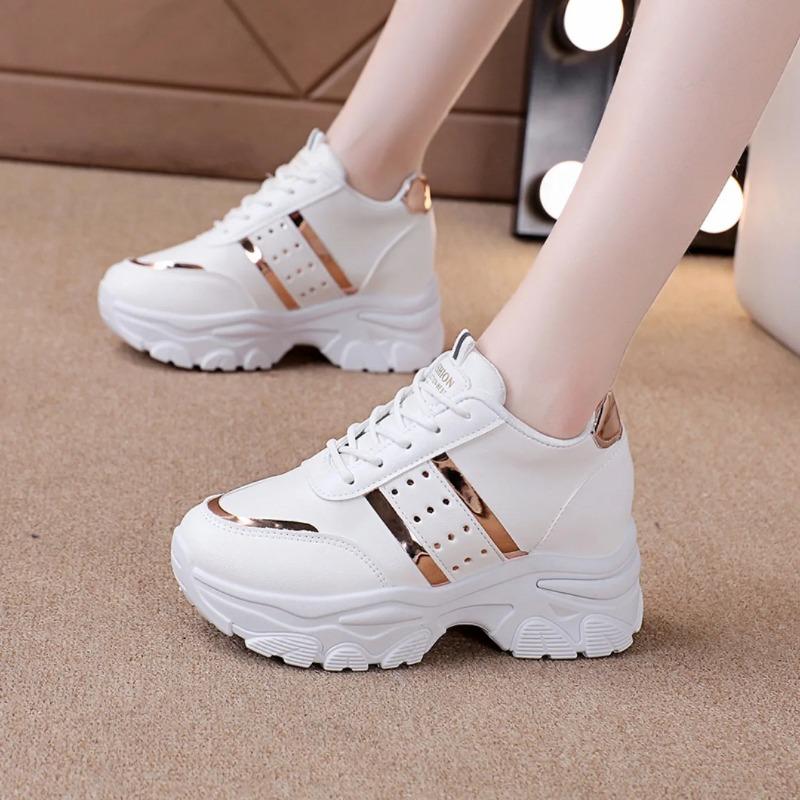 Women Sneakers Spring Inner Increase Shoes Comfortable Casual Platform Tennis Sneakers Women Zapatos De Mujer