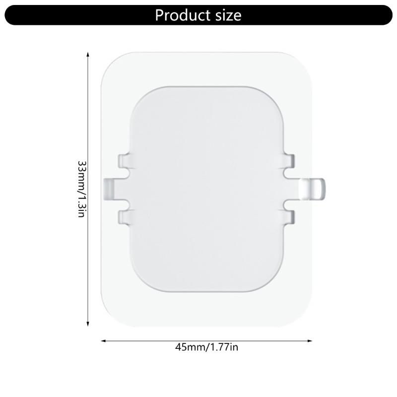 10PCS Action Camera Adhesive Pads Securedly Fit All Weather Resistant Design Lightweight Camera Patches