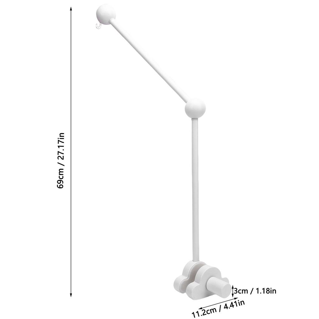 Babybett Mobile Arm Holz Krippenmobile Aufhänger Halterung Baby Mobile Halter Arm für DIY Projekte