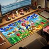Super Bros Color Mouse Pad Large Gaming Table Cushion Non-slip Laptop Tablet Big Mousepad XXL Mat Mini PC Playmat With Lock Edge
