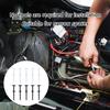 Auto Locking Plastic Fasteners No Tool Required Car Maintenance Wire Tie Set Reusable Nylon Straps for Home Office