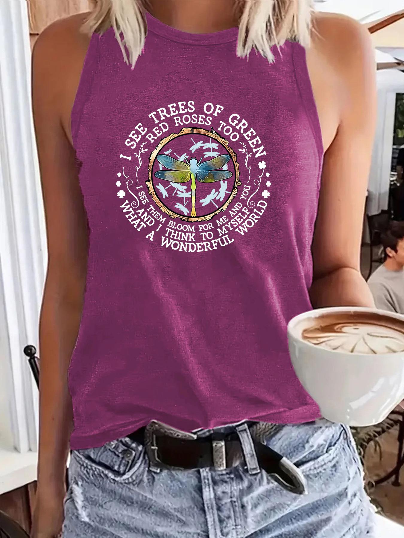 

ISEE TREES Women s Loose Tank Top - Fashionable and Comfortable Extra Large темно-красного