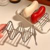 Stainless Steel Soap Rack Drainage Soap Tray Multifunctional Bathroom Storage Rack Bathroom Draining Soap Case Soap Holder