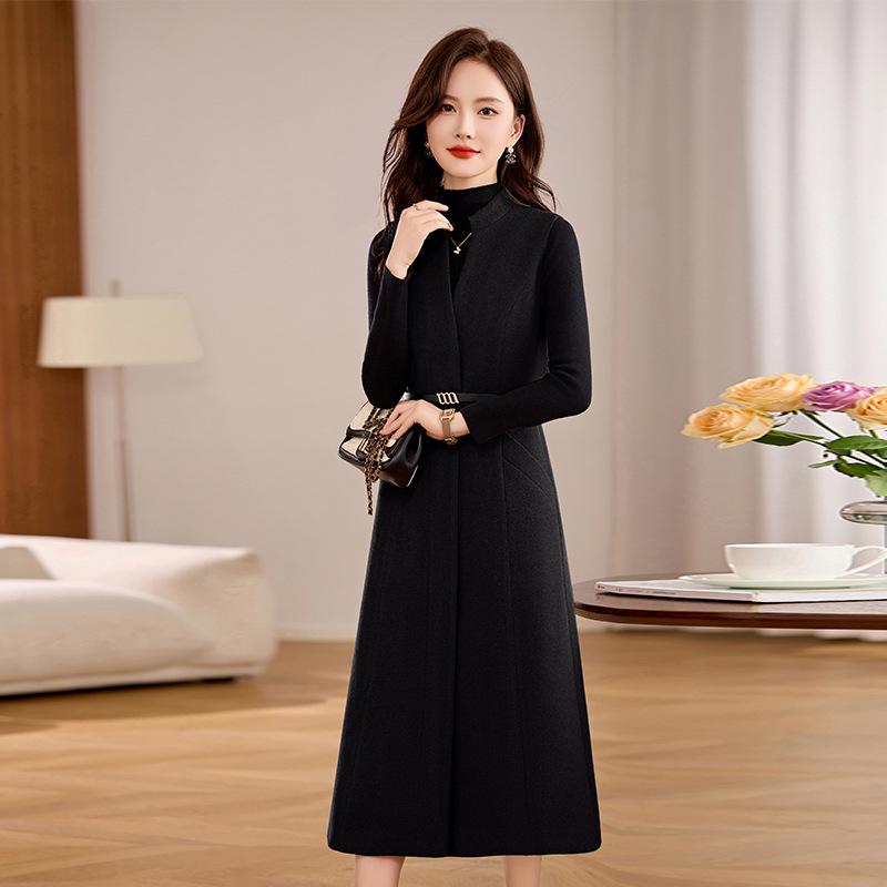Women's 2025 Early Spring Knitted Vest & Long Dress Set XM235