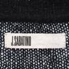 J.SABATINO Stripe Long Sleeve Knit Cardigan 1 Black X Navy Men's Used