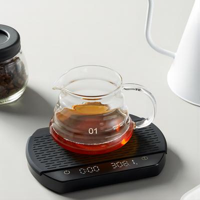 Coffee Scale with Timer 3kg/0.1g High Precision Pour Over Drip Espresso Scale with Back-Lit LED Display Kitchen Scale