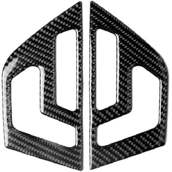 For Mercedes-Benz C-Class W204 2007-2013 Real Soft Carbon Fiber Center Console Gear Shift Panel Surround Cover Trim Kit Car Interior Accessories