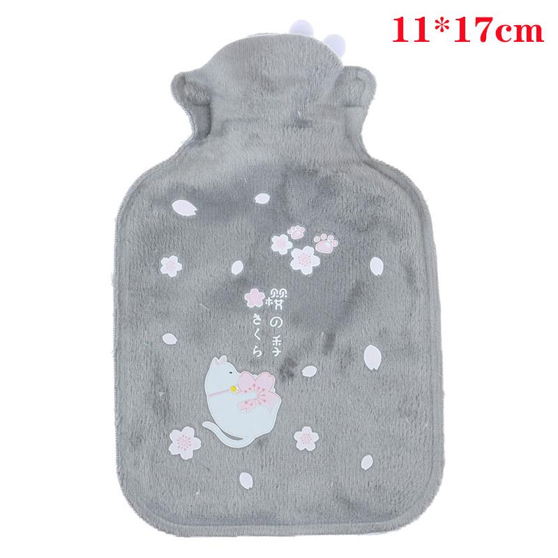 1Pc Lovely Cartoon Hand Po Warm Water Bottle Mini Hot Water Bottles Portable Hand Warmer Girls Pocket Hand Feet Hot Water Bags