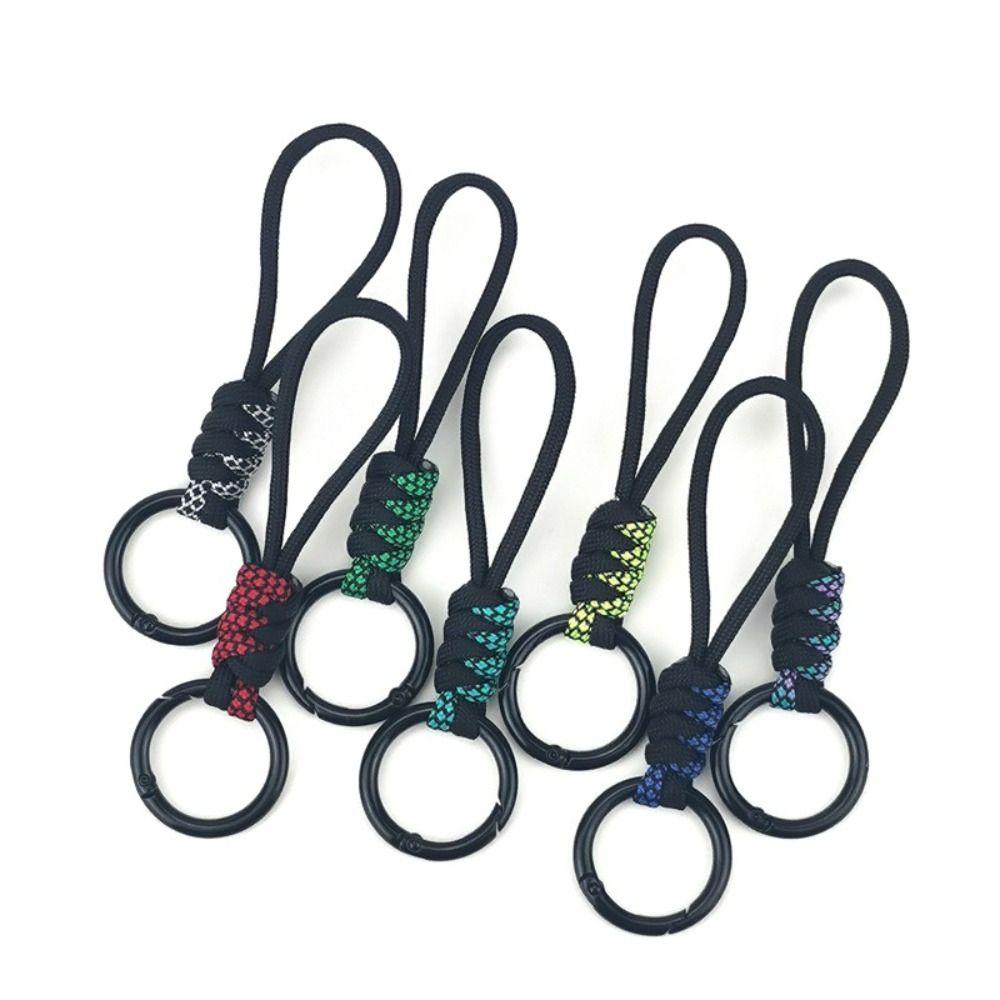 High Strength Mobile Phone Lanyard 13 Styles Round Buckle Anti-loss Backpack Lanyard Outdoor Tool