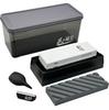 Nesekt Sharpening Stone Set Coarse Grit High Hardness Corundum Blade Chip Repair Knife Sharpening Angle Fixing Water Supply and Dedicated Case