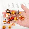 Miniature Cute Food Refrigerator Magnet Set - DIY Resin Home Decoration Stickers