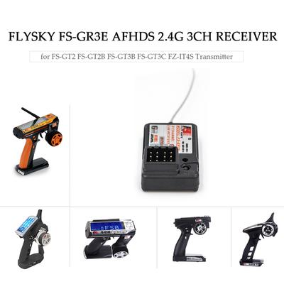 4 SZTUK Flysky FS-GR3E AFHDS 2.4G 3CH Odbiornik dla FS-GT2 FS-GT2B FS-GT3B FS-GT3C FZ-IT4S RC Samochód Łódź