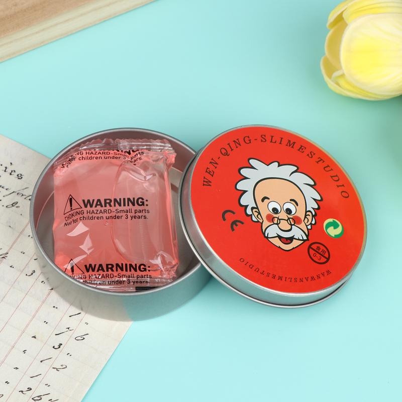 Bunte Flüssigglas Schlamm Schleim Stressabbau Spielzeug Nicht klebrige Hand Kristall Schlamm Dekompressionsspielzeug Für Kinder Erwachsene Geschenk