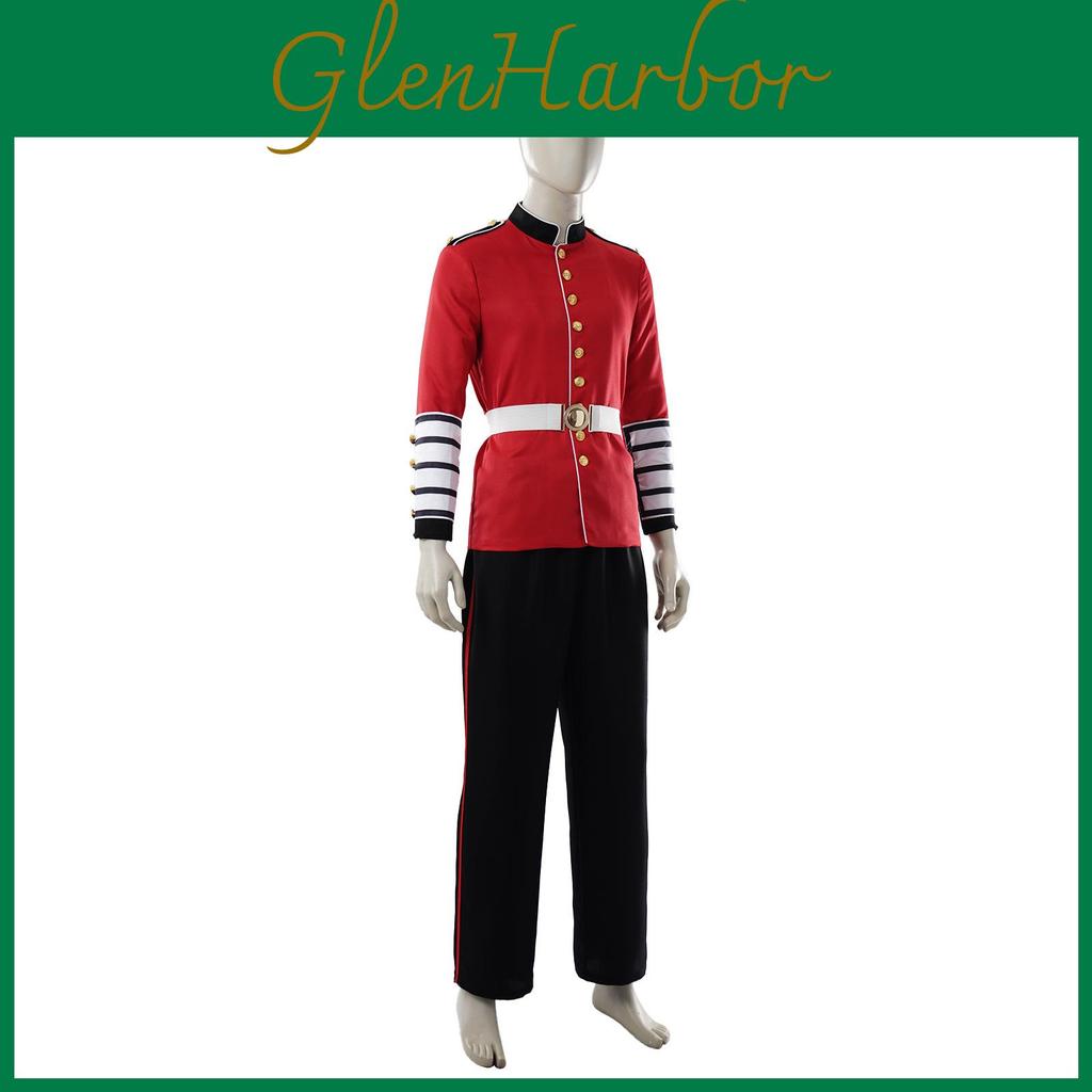 Medieval Royal Guard Cosplay Costume With Polyester Fabric For Theatrical Performance