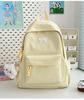 Schoolbag new high-value Japanese ins fresh and sweet candy-colored backpack, lightweight and large-capacity backpack for junior and senior high 