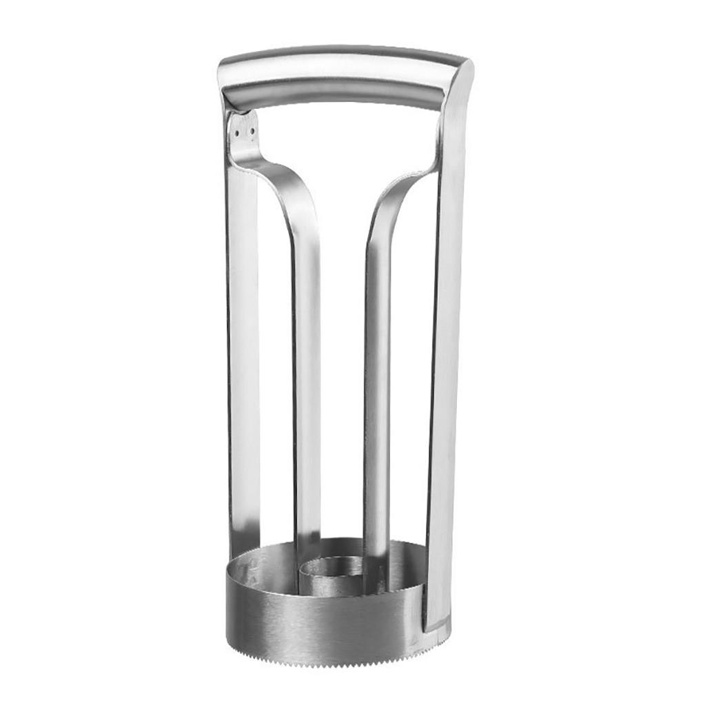 

Кухонный нож для удаления сердцевины ананаса, нержавеющая ломтерезка для фруктов, супер быстрый инструмент для удаления сердцевины и нарезки ломтиками