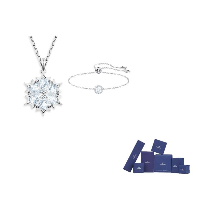 Swarovski Una Angelic Blended Material Necklaces Womens F-Original brand box (color random)