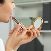 Personalized Customized Metal Folding Portable Makeup Mirror, Customized Makeup Mirror With Text And Pictures