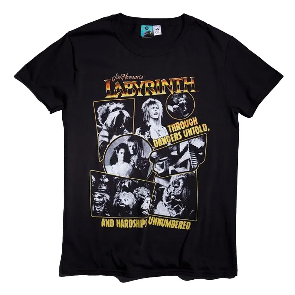 Labyrinth Unisex Adult Through Dangers Untold T-Shirt