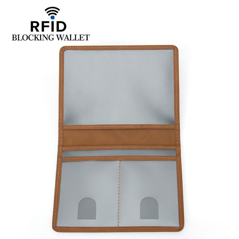 RFID Retro European Driver's License and Car Registration Card Holder
