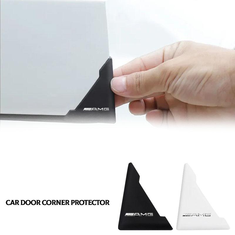 2pcs Car Door Corner Protection Sleeve Door Corner Anti-collision Sleeve For Mercedes Benz GLA C E S G Class CLA GLK W211 W212 W213 Car Accessories