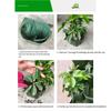 3 In 1 Plant Wall Flowerpot Three-Dimensional Hanging Wall Mount Plant Holder Plastic Multi-layer Combination