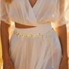 Multifunctional Metal Chain Belt Adapts To Different Outfits For Effortless Styling In Daily Life Various Occasion