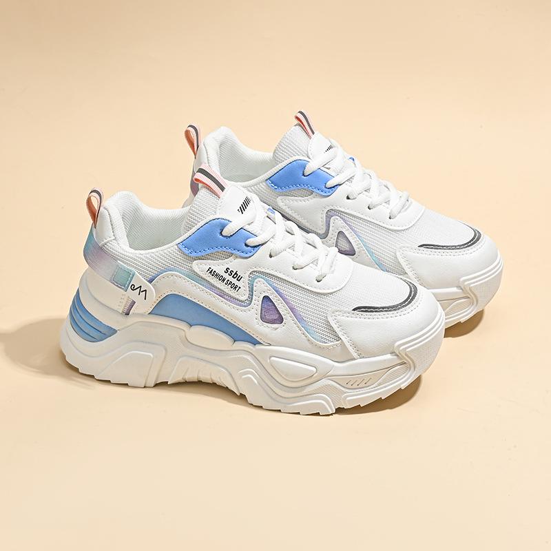 Women's Trendy Daddy Sneakers K802 - Spring 2025 Collection, All-Match Casual Sports Shoes for Spring and Autumn