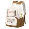 Line puppy cute college style schoolbag large capacity foreign trade campus junior high school students versatile children's backpack