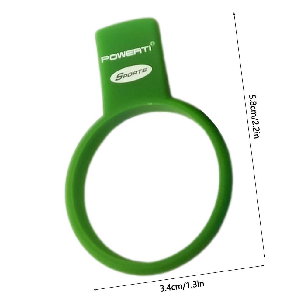 

Tennis Racket Handle Isolator Poor Grip Posture Corrector Sports Training Accessory For Improving Tennis Skills Accurately зелений