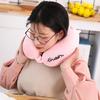 Cuscino da Viaggio a Forma di U Cuscino in Memory Foam Animale Peluche Poggiatesta Supporto per il Collo