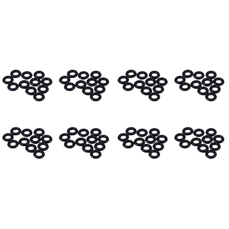 ABWR-80 Stuks Zwarte Rubberen Oliekeerringen O-vormige Ringen Afdichtringen 8 X 4 X 2 Mm