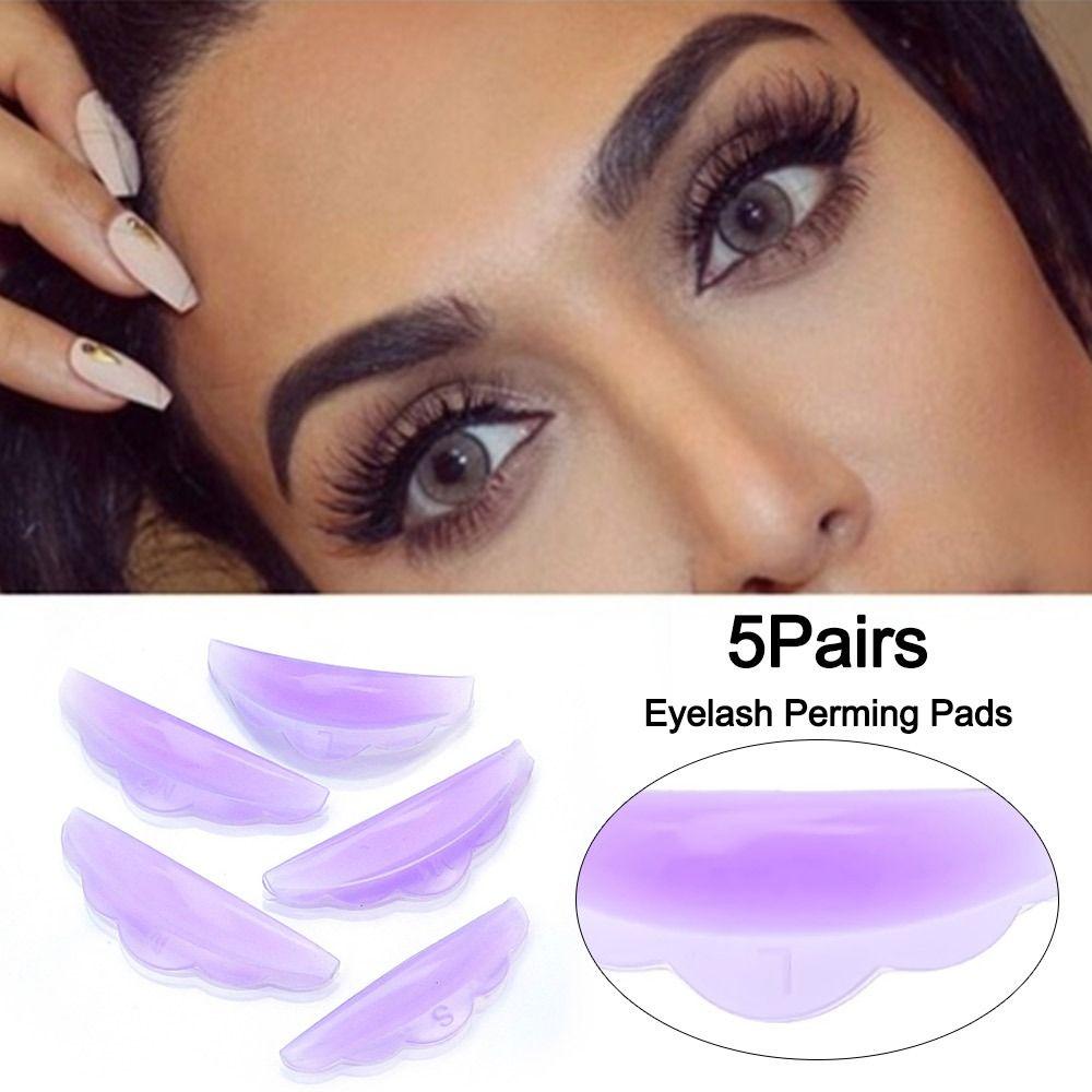 

5Pair Silicone Lash Lifting Pads Eyelash Extension Eyelash Shims Women Makeup Tool