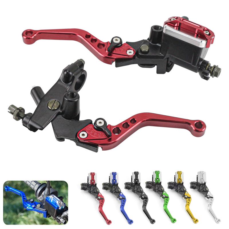 22mm Brake Clutch Pump Master Cylinder Handles Motorcycle Lever Handlebar Hydraulic Clutch Accessories For ATV Electric Moto
