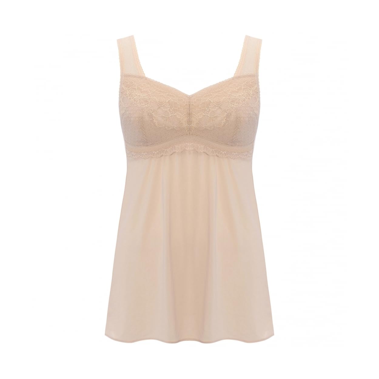 

Triumph 610 Bra Camisole M001 LL Size Rakuraku-kai (Beige)