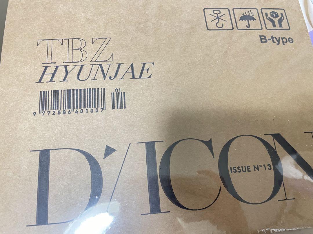 

[Б/В] THE BOYZ Хьондже DICON тип B