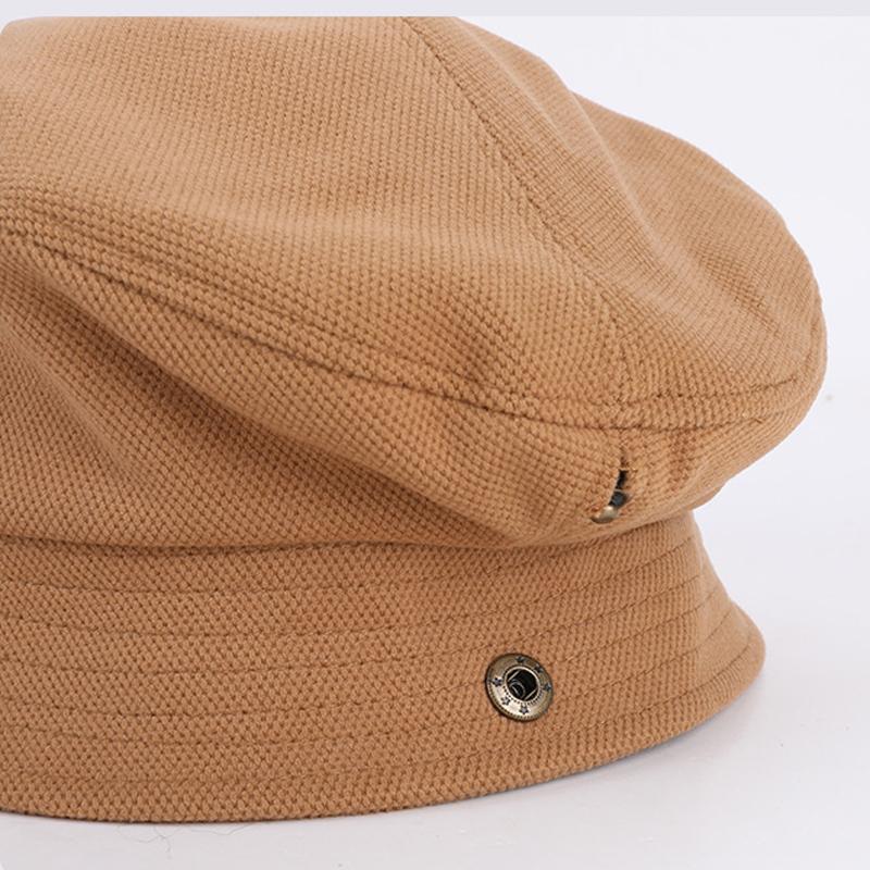 Women's Autumn Winter Bucket Hat Warm Big Head Fisherman Hat