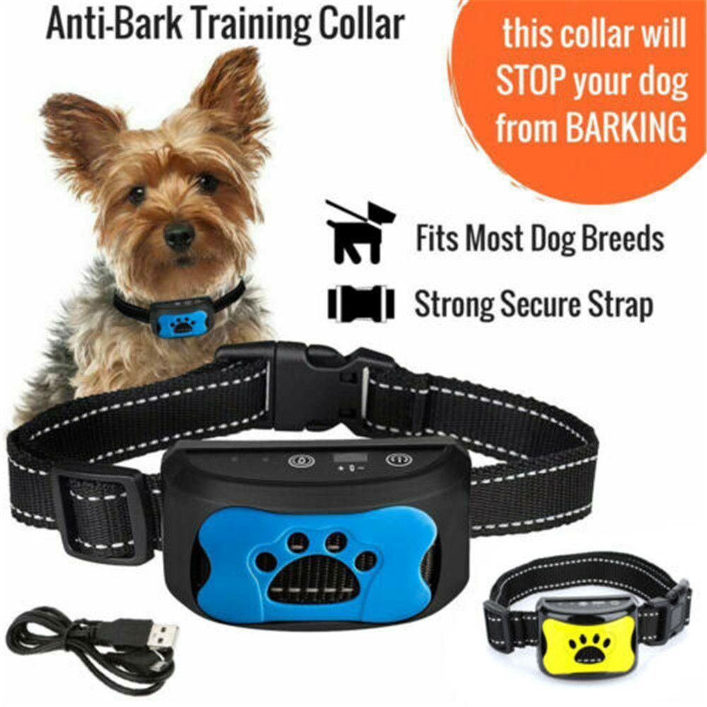 adjustable bark control dog collar
