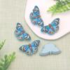 Resin Cabochons Butterfly Flatback Charms for DIY Jewelry, Scrapbooking, Hair Accessories, Phone Cases, Shoes Buckle Decoration