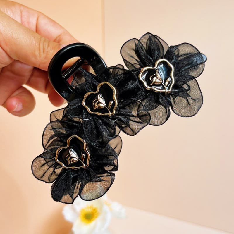 Большой зажим для волос, женский зажим для волос, изящная заколка для волос 12.5cm