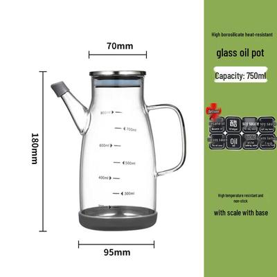 Wutuo Stylish Thickened Oil Dispenser Set