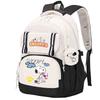 Large Capacity Schoolbag with Shoulder Strap; Student Three-piece Pencil Case Set