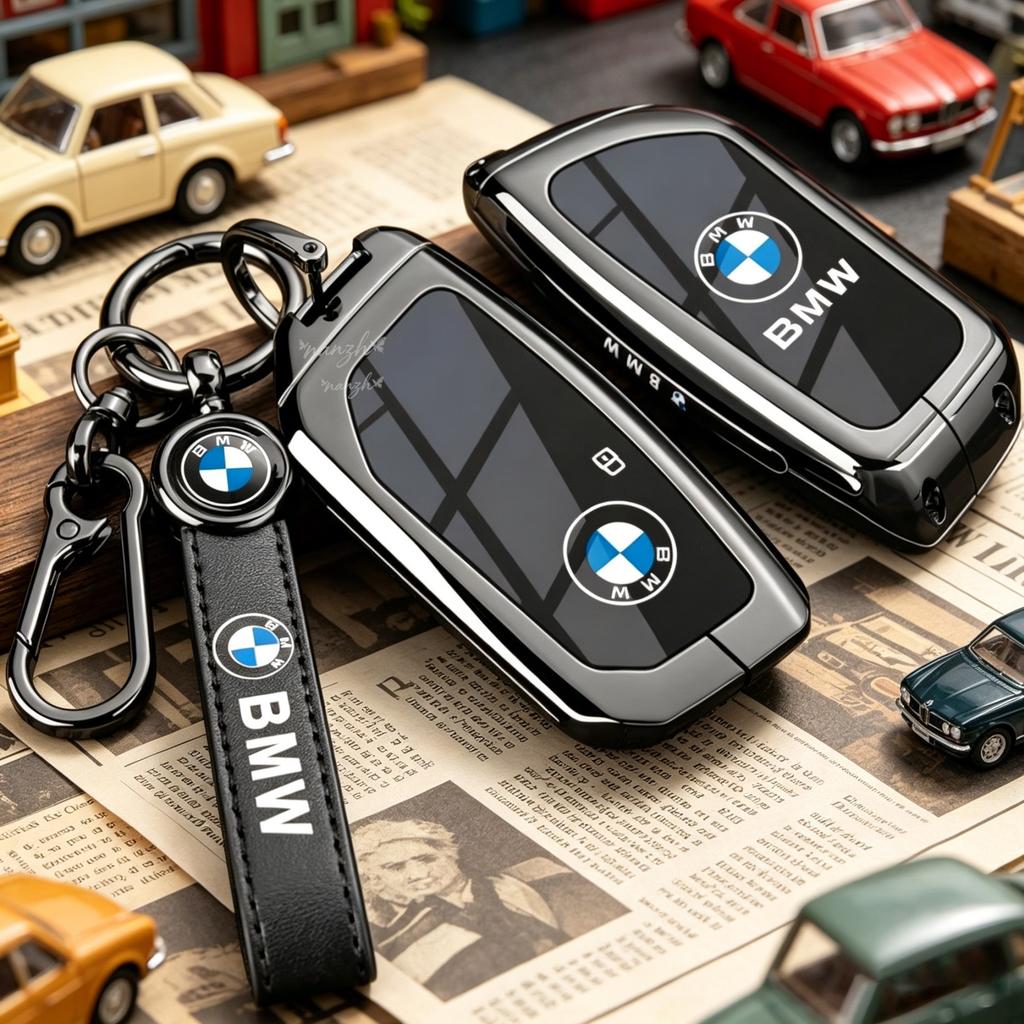 Remote Protector Car Key Cover For BMW i7 X7 G07 G81 M3 2023 LCI iX I20 X1 U11 7 Series G70 G09 XM U06 Car Keychain Holder VL4