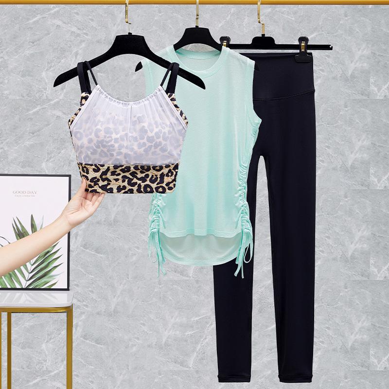 Women's High-Intensity Shockproof Sports Bra & Yoga Vest Set