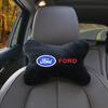 1PCS Car Headrest Cover Auto Seat Cover Head Neck Rest Pillow Sticker for Ford Fiesta EcoSport ESCORT Focus 1 Focus 3 TZ-FORD