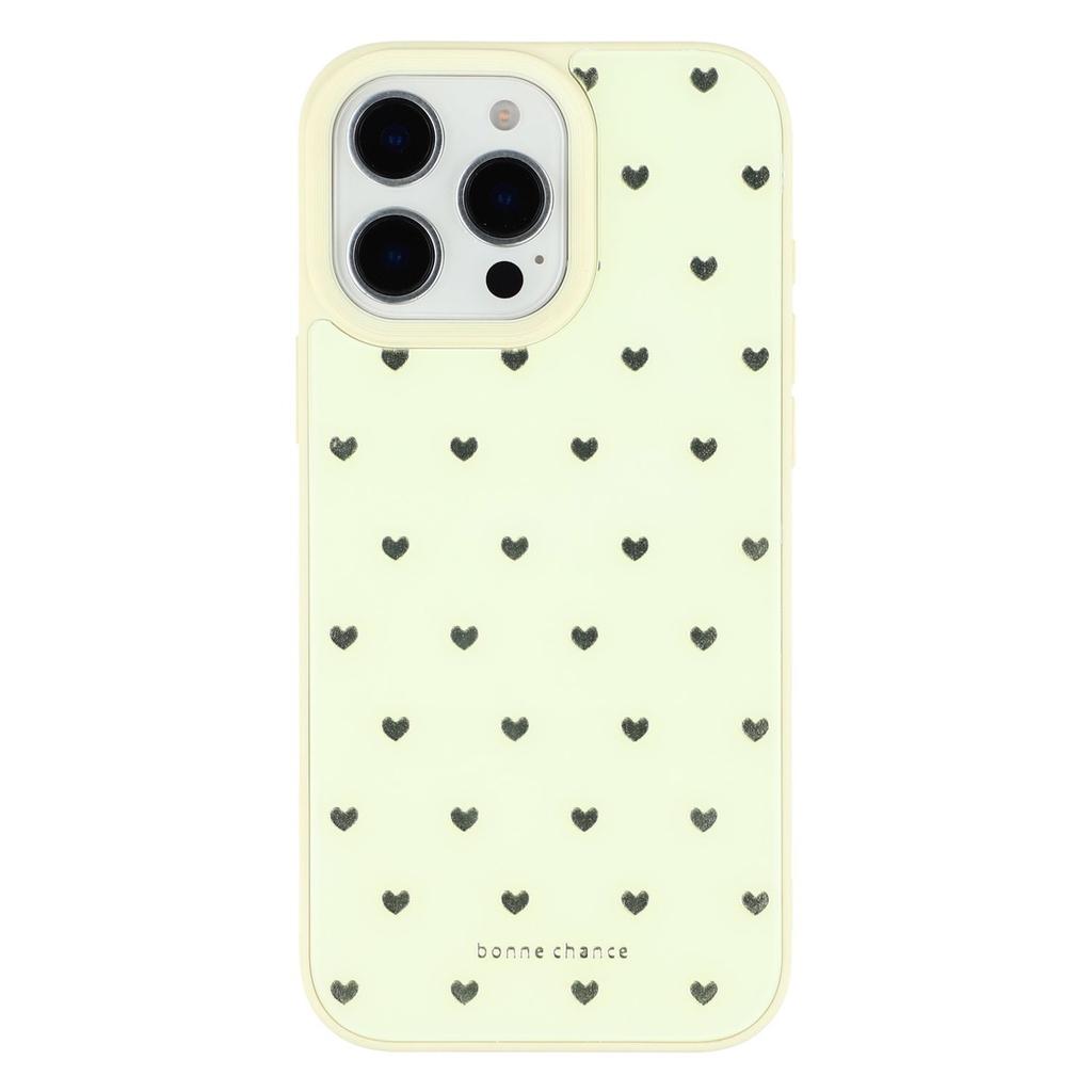 For iPhone 16 Pro Case Lacquered Pattern TPU+Acrylic+Glass Phone Cover